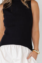 Renley Maxi Dress - Black/Natural - JO+CO