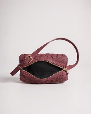 Rose Shoulder Bag: Wine - JO+CO