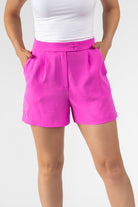 Rose Violet Dress Shorts - Final Sale - JO+CO