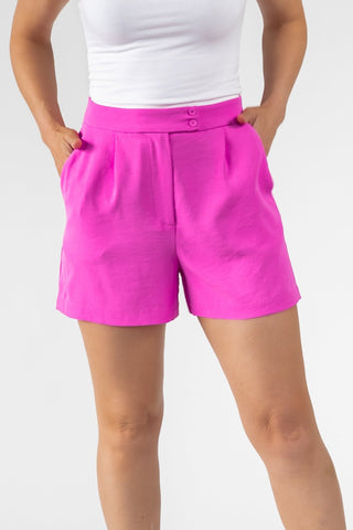 Rose Violet Dress Shorts - Final Sale - JO+CO