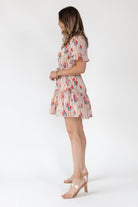 Savannah Stripe & Bloom Mini Dress - Final Sale - JO+CO