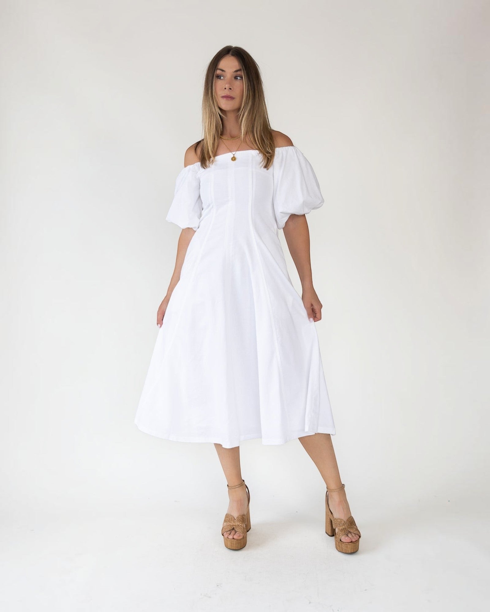 sienna satin pleated off shoulder midi dress A.L.C. Sienna Satin Pleated Off Shoulder Midi Dress in Red