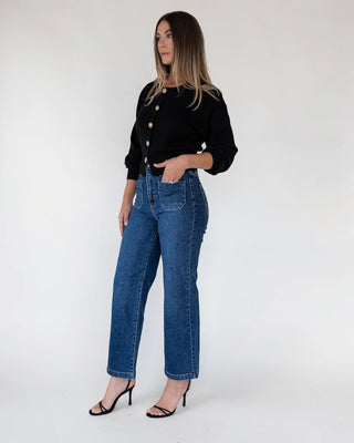 Stella Dark Wide Leg Denim - JO+CO