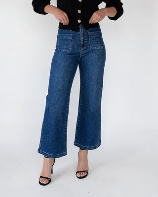 Stella Dark Wide Leg Denim - JO+CO