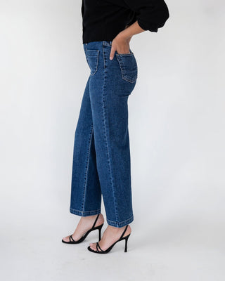 Stella Dark Wide Leg Denim - JO+CO