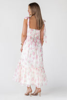Sweet Serenade Blush Floral Maxi Dress - Final Sale - JO+CO