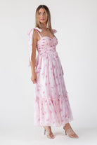 Sweet Serenade Rose Pink Corset Dress - Final Sale - JO+CO