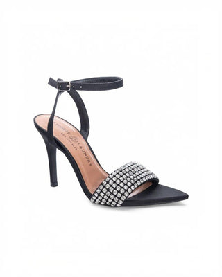 Twinkle Toe Black Rhinestone Heels - Final Sale - JO+CO