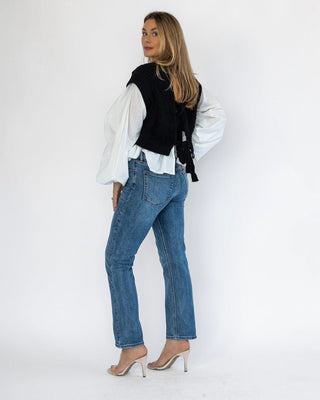 Vanessa Medium Wash Straight Denim - Final Sale - JO+CO