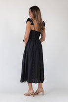 Vara Black Polka Dot Dress - Final Sale - JO+CO