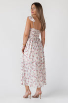 Vara Blush Floral Corset Maxi Dress - Final Sale - JO+CO