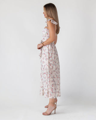 Vara Blush Floral Corset Maxi Dress - Final Sale - JO+CO