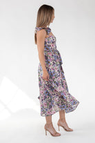 Vara Lilac Floral Corset Dress - Final Sale - JO+CO