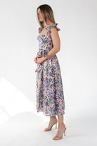 Vara Lilac Floral Corset Dress - Final Sale - JO+CO