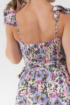 Vara Lilac Floral Corset Dress - Final Sale - JO+CO