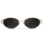 Verona Sunglasses: Gold/Black Lens - JO+CO