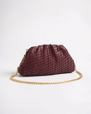 Veronica Clutch: Wine - JO+CO