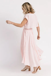 Bella Pink Midi Skirt Set - JO+CO