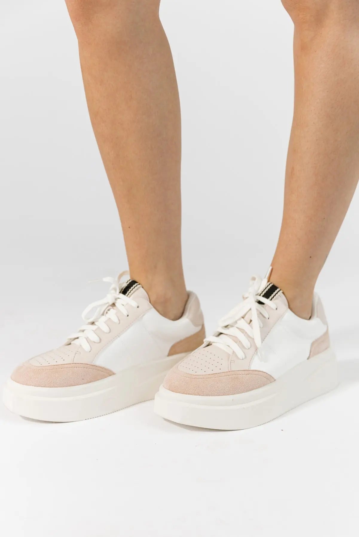 Shu Shop Skylar Blush Sneakers - FINAL SALE - JO+CO