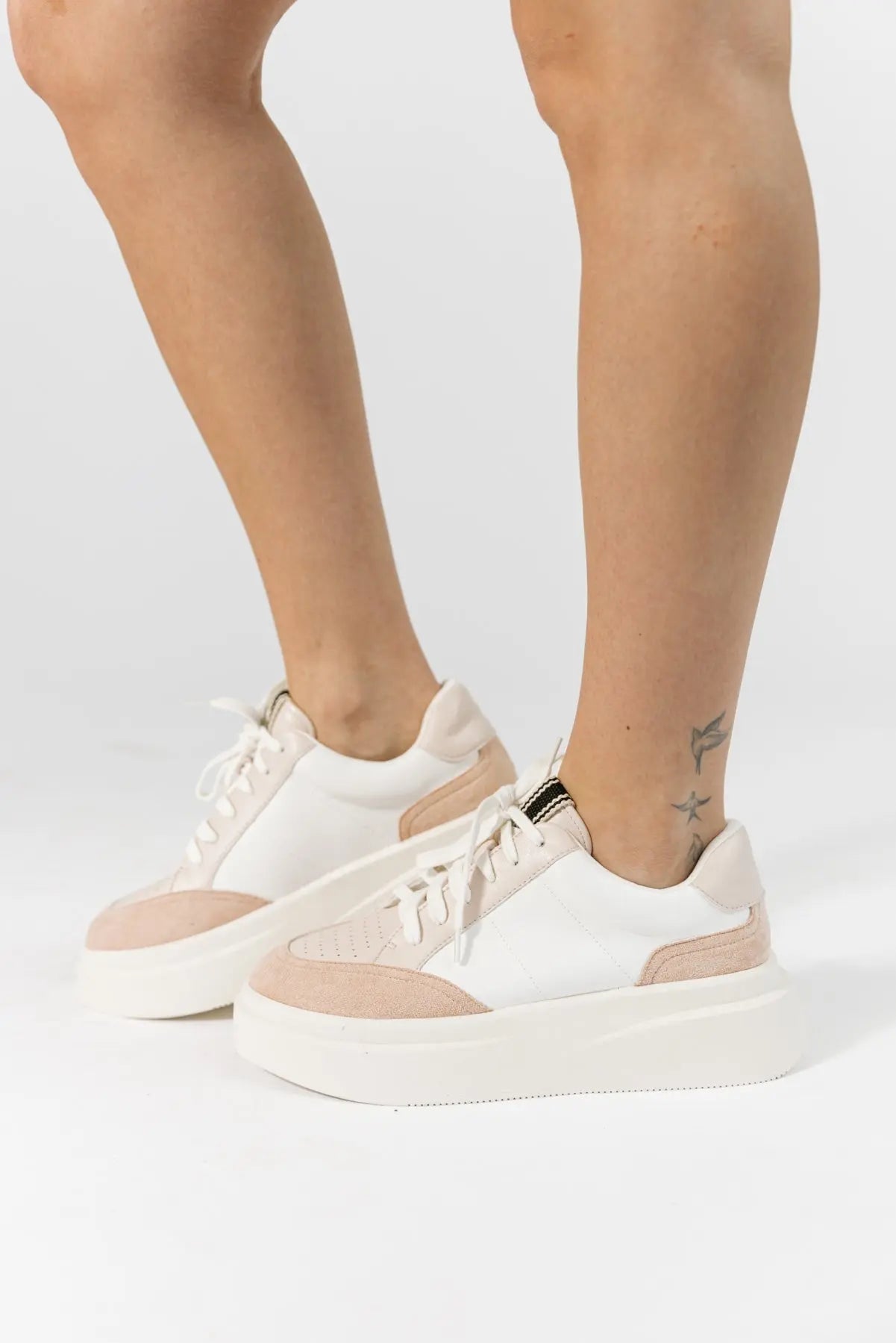 Shu Shop Skylar Blush Sneakers - FINAL SALE - JO+CO