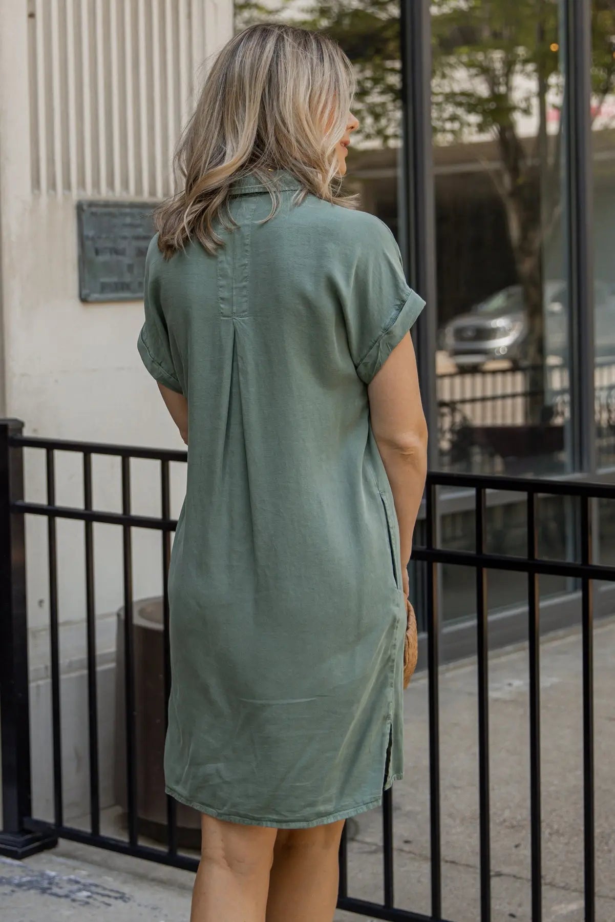 Velvet Heart Joya Safari Tencel Shirt Dress - FINAL SALE - JO+CO