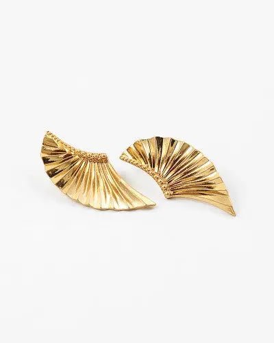 Vintage Gold Wing Earrings - Final Sale - JO+CO